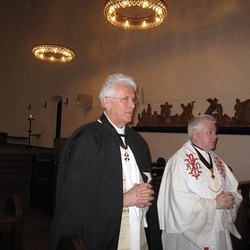 ER Hauptpastor Alexander Röder und Regens Prior Dr. Jürgen Wätjer